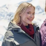 Laci J Mailey An Alpine Holiday 2025 Kelly Grey Hooded Jacket