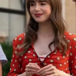Lily Collins Emily in Paris S03 Cropped Jacket