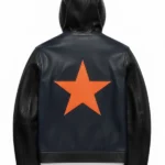 Marty Supreme Hooded Leather Jacket