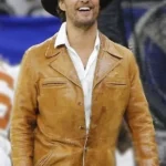 Matthew McConaughey Leather Coat