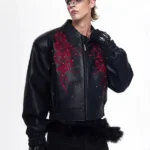 Men Premium Patchwork Leather Jacket