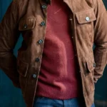 Mens Crookland Suede Jacket