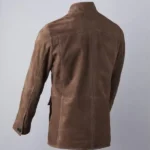 Mens Crookland Suede Jacket back