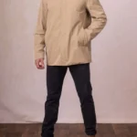 Mens Derwent Waterproof Beige Raincoat