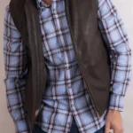 Mens Glenridding Leather Gilet