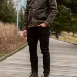Mens Waxed Canvas Field Jacket