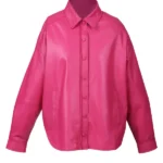 Mia Oversized Leather Shirt