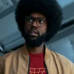 Milan Carter FUBAR S02 Brown Bomber Jacket front