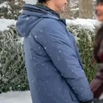 Oliver Hudson A Merry Little Ex-Mas 2025 Hooded Jacket back