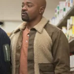 Paul Strickland 9-1-1 Lone Star Shearling Jacket