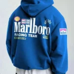 Pullover Marlboro Racing Blue Hoodie