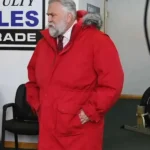 Saint Nick Of Bethlehem Daniel Roebuck Red Hooded Coat