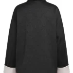 Satin Black Adidas Chinese Jacket Back