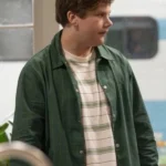 Shifting Gears Maxwell Simkins Green Jacket front