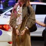 The Family Devin Akin Brown Cotton Coat