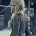 The Witcher Freya Allan Brown Vest