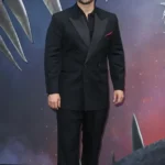 The Witcher premiere Henry Cavill Black Suit
