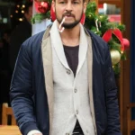 Tyler Hynes Three Wise Men and a Baby Bomber Jacket front