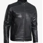 Ultimate Biker Black Leather Jacket