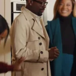 Unexpected Christmas Lil Rel Howery Beige Coat