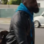 Unexpected Christmas Terrence Terrell Black Leather Jacket
