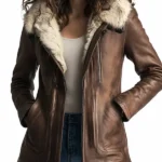 Vintage Wool Multi-pocket Sheepskin Faux Leather Warm Coat