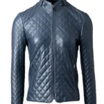 Womens Angletarn Quilted Leather Jacket