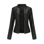 Womens Black Leather Jacket