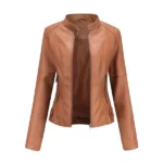 Womens Brown Leather Jacket
