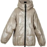 Women's Hooded Puffer Bomber Jacket