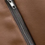 Women's Stand Collar Vintage Faux Jacket