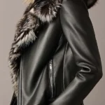Women's Vintage Fur Collar Jacket