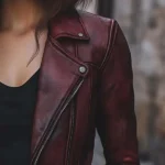 Women's Vintage Jacket Faux Leather Jacket