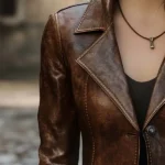Women's Vintage Leather Jacket