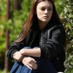 Yagmur Akin The Family Black Bomber Jacket