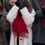 front A Keller Christmas Vacation Eden Sher White Coat