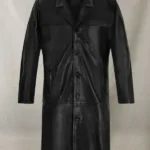 Al Pacino Insomnia Black Leather Coat