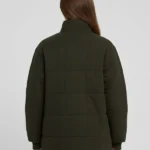 Bronte Moleskin Jacket Olive back