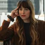 Dakota Johnson The High Note Suede Leather Jacket