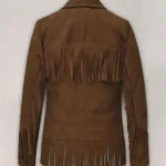 Dakota Johnson The High Note Suede Leather Jacket Back