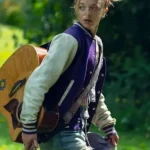 Ellie de Lange Run Away Varsity Jacket