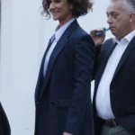 Indira Varma Blue Blazer