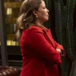 Justina Machado Matlock Red Blazer