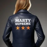 Marty Supreme Motorcycle Leather Jacket