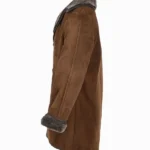 Mens Dark Brown Sheepskin Coat