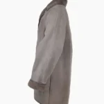 Mens Grey Sheepskin Coat