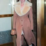 NYC Sydney Sweeney Shearling Coat