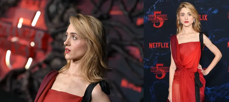 Natalia Dyer Soft Power and Vintage Elegance