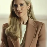 Nina Jarvis The Beast in Me Wool Brown Blazer