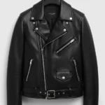 OVO International OG Mexico Black Leather Jacket